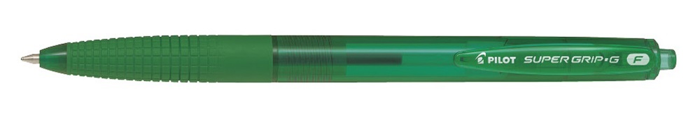 2044-004 pero kuličkové Super Grip-G RT zelené 