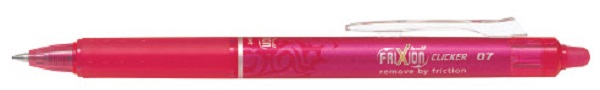 2061-009 PILOT FriXion Clicker 0,7 růžový roller