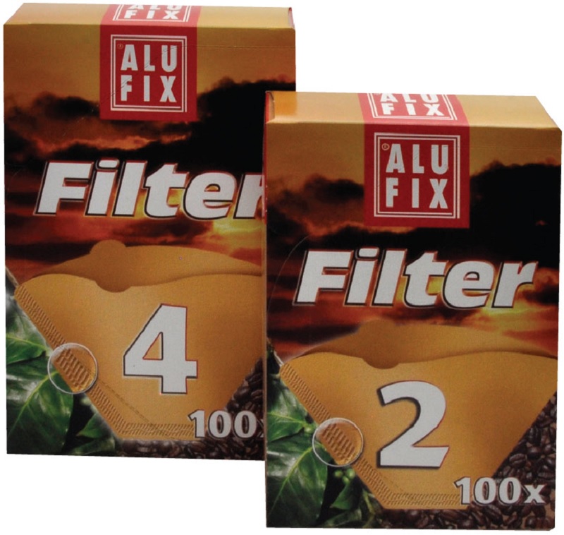 ALUFIX filtry na kávu 4/100