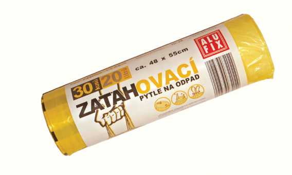 ALUFIX pytle zat. 25l/30ks, 14my, zelené 48x55cm   MSZH25UNI