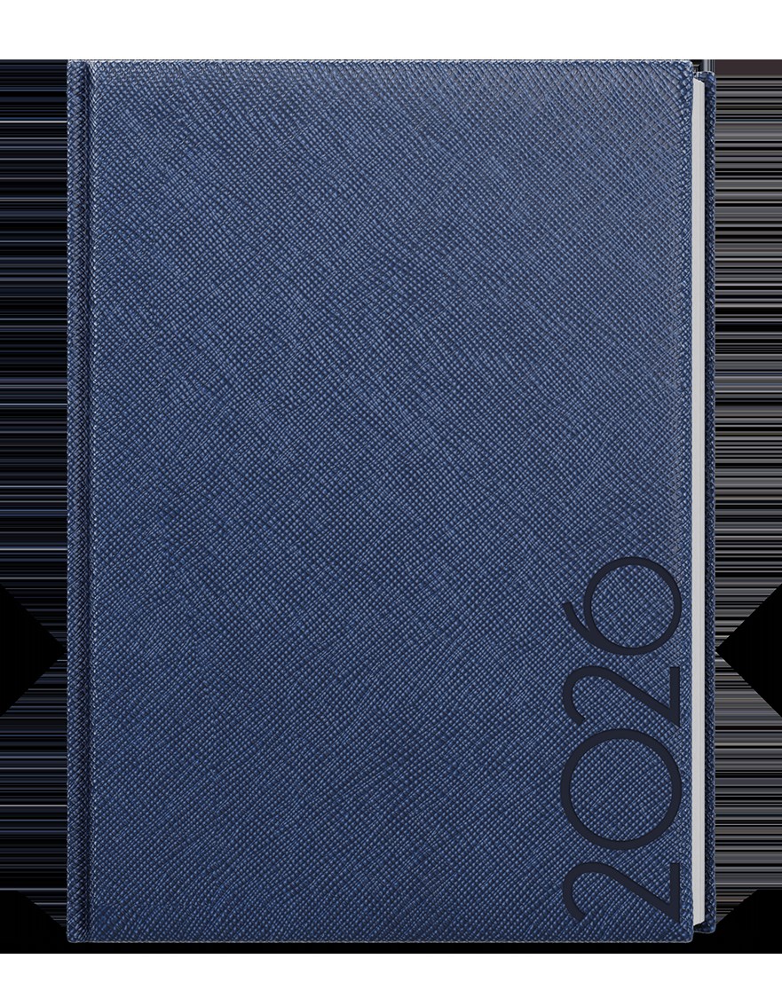 *B26  BDD13-1-26  Denní diář - David - Tora - A5 - modrá