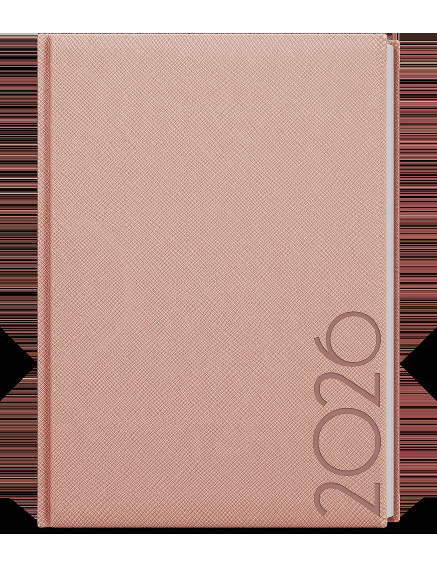 *B26  BDD13-13-26  Denní diář - David - Tora - A5 - pudrová