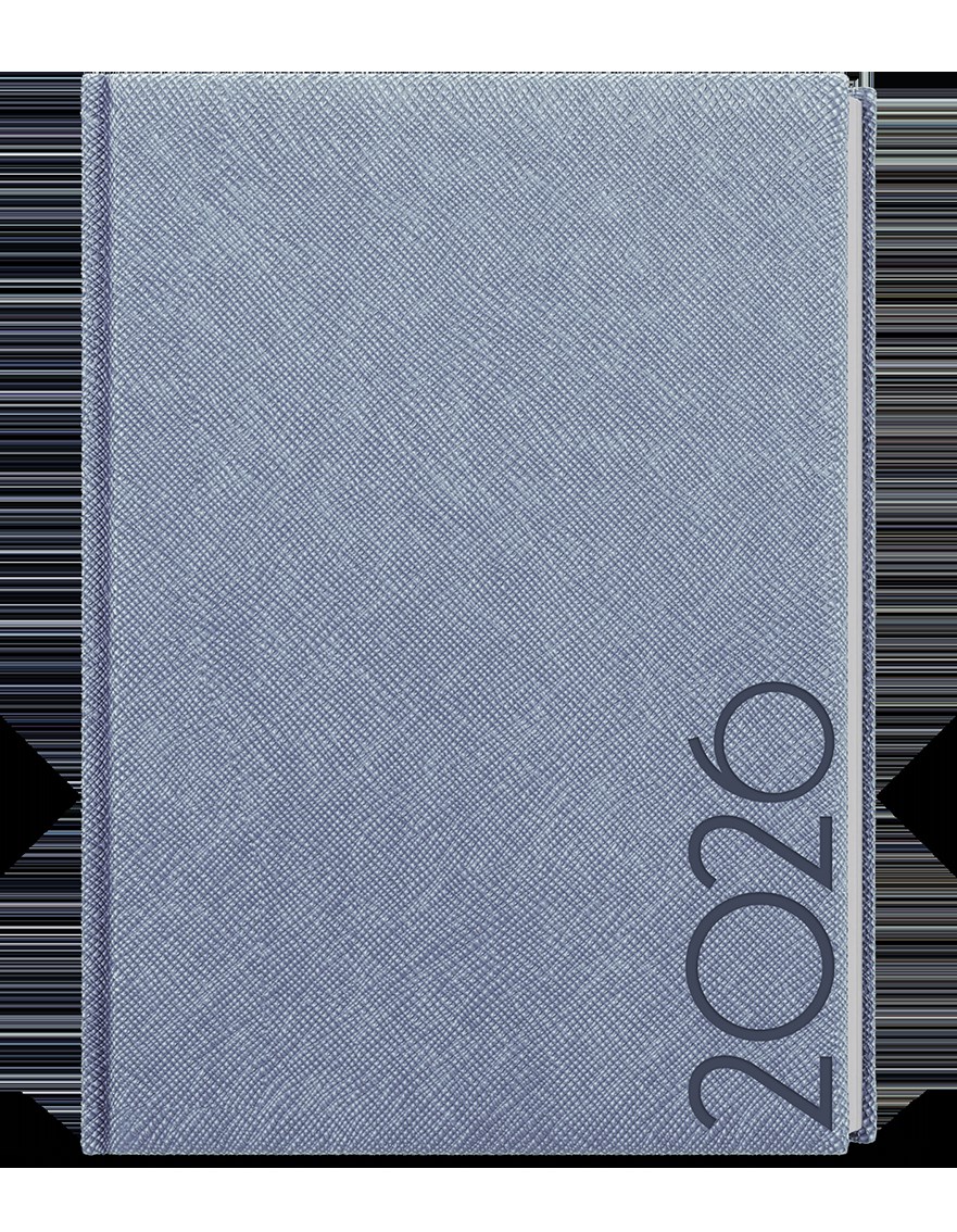 *B26  BDD13-19-26  Denní diář - David - Tora - A5 - modrošedá