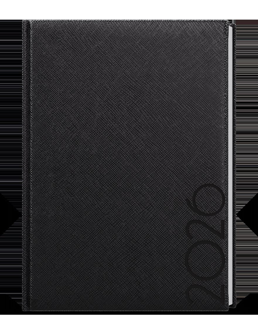 *B26  BDD13-2-26  Denní diář - David - Tora - A5 - černá