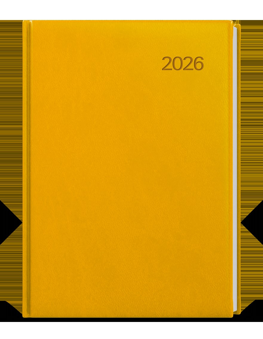 *B26  BDD6-23-26  Denní diář - David - Vivella - A5 - okrová