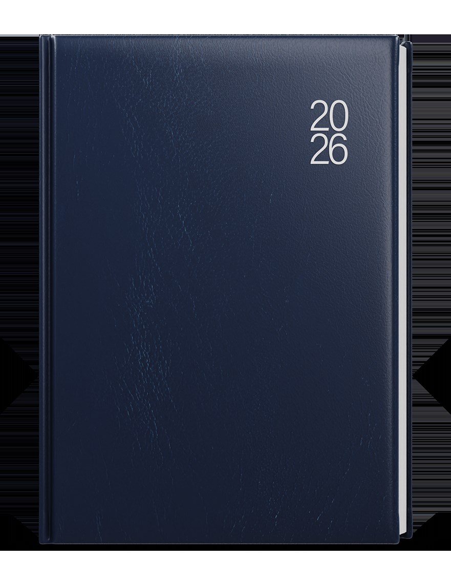 *B26  BDD7-1-26  Denní diář - David - Balacron - A5 - modrá