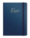 *B26  BDD8-1-26  Denní diář - David - Luxi - A5 - modrá , nepoškrabatelné matné lamino