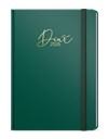 *B26  BDD8-5-26  Denní diář - David - Luxi - A5 - zelená , nepoškrabatelné matné lamino