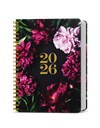 *B26  BDD9S-1-26  Denní diář - David - Twin - A5 - Pivoňky , spirála