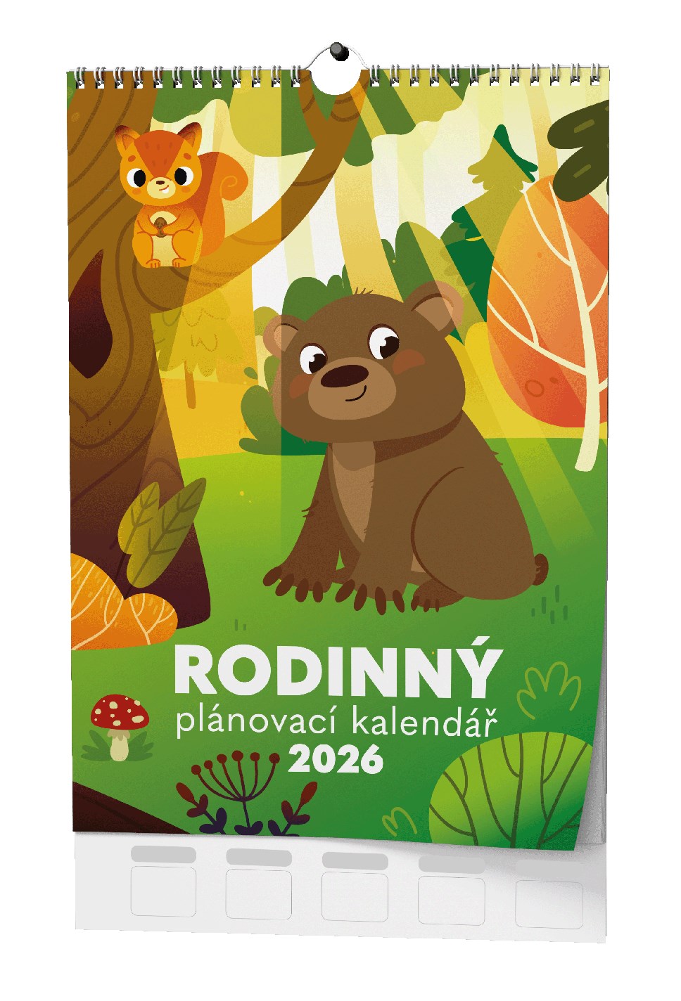 *B26  BNC9-26  Rodinný plánovací kalendář - A3
