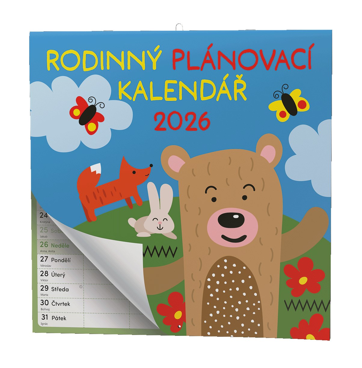 *B26  BNL10-26  Rodinný plánovací kalendář