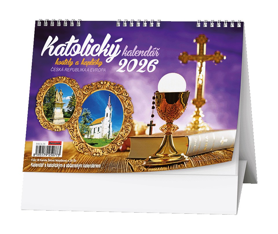 *B26  BSC4-26  Katolický kalendář /kostely a kapličky/
