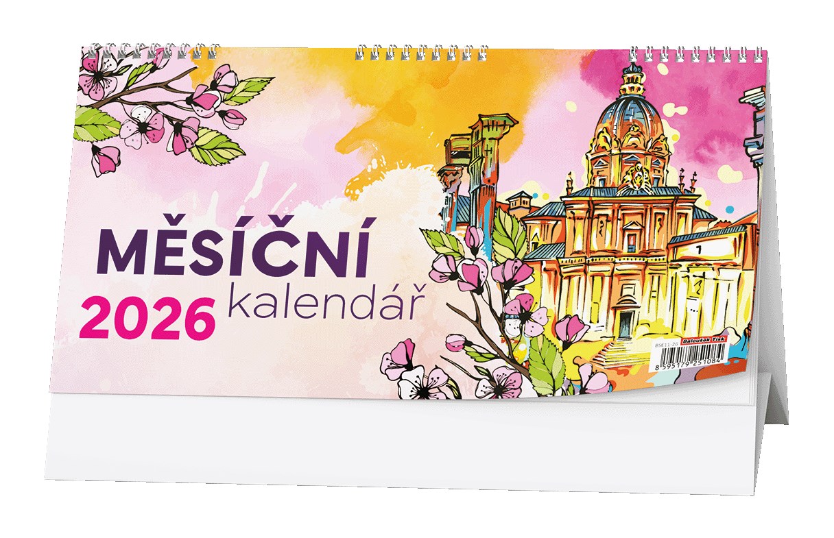 *B26  BSE11-26  Měsíční kalendář (měsíční kalendárium)