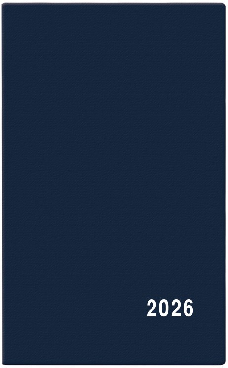 *B26  BTA1-1-26  Týdenní diář - Alois - PVC - modrá