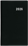 *B26  BTG1-2-26  Týdenní diář - Gustav - PVC - černá