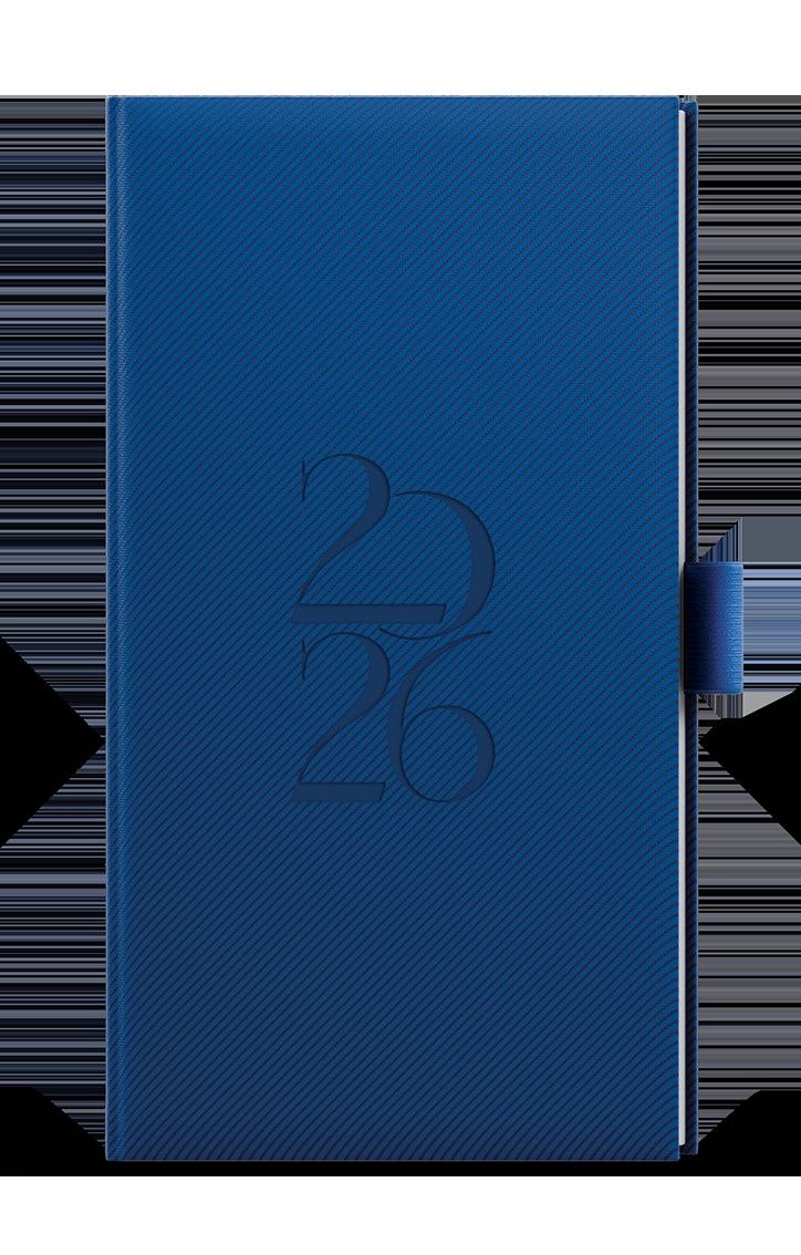 *B26  BTJ19-1-26  Týdenní diář - Jakub - Deny - kapesní - modrá