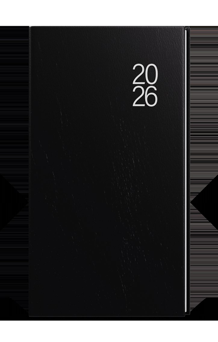 *B26  BTJ7-2-26  Týdenní diář - Jakub - Balacron - kapesní - černá
