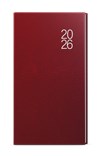 *B26  BTJ7-3-26  Týdenní diář - Jakub - Balacron - kapesní - bordó