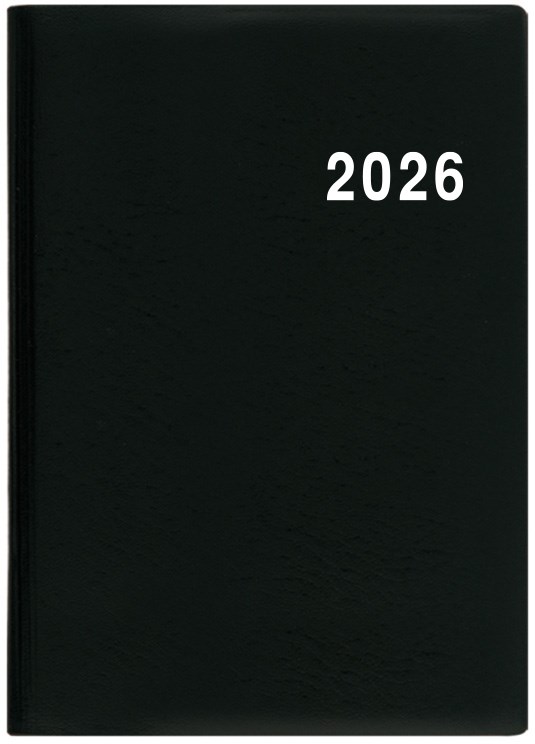 *B26  BTL1-2-26  Týdenní diář - Ladislav - PVC - černá
