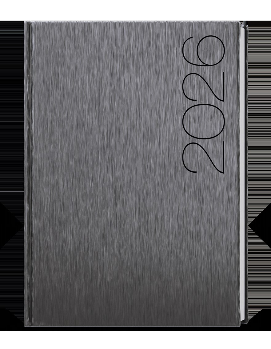 *B26  BTO30-31-26  Týdenní diář - Oskar - ForMen - A5 - Grey