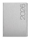 *B26  BTO30-9-26  Týdenní diář - Oskar - ForMen - A5 - Silver