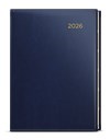 *B26  BTOk17-1-26  Týdenní diář - Oskar - Premier - A5 - modrá , krémový papír