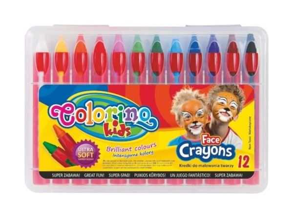 Barvy na obličej /12ks Colorino  R32650PTR
