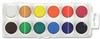 Barvy vodové 12 barev pr.30mm  172510/12 (KIN)