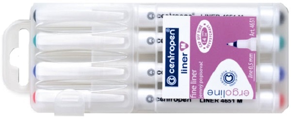 CENTROPEN 4651/4 liner 0,5 etue