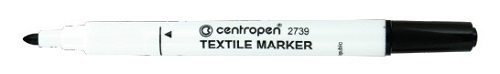 CENTROPEN popisovač 2739 na textil černý