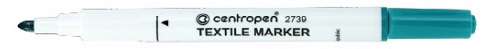 CENTROPEN popisovač 2739 na textil zelený