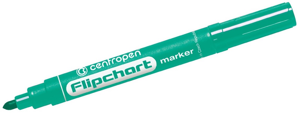 CENTROPEN značkovač 8550 zelený flipchart