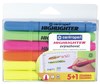 CENTROPEN zvýrazňovač 8552/5 PET box Highlighter