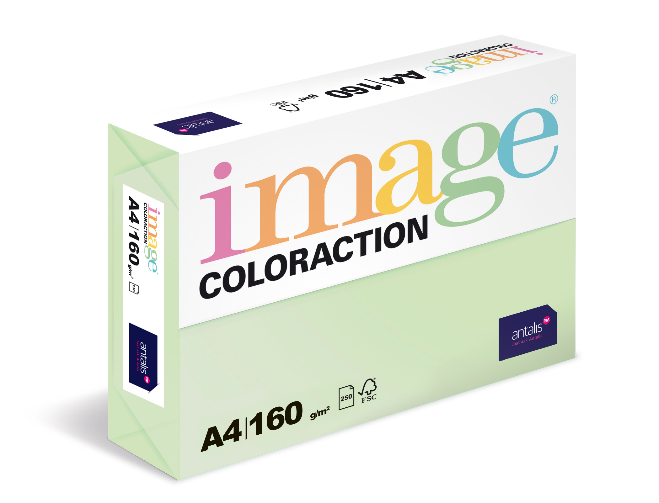 Coloraction A4 160g 27 Jungle - sv.zelená/250 382082