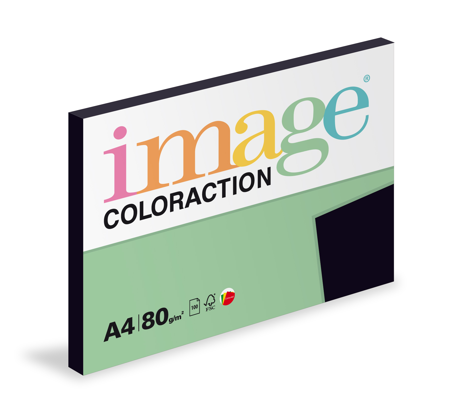 Coloraction A4  80g    Black - černá/100 486037