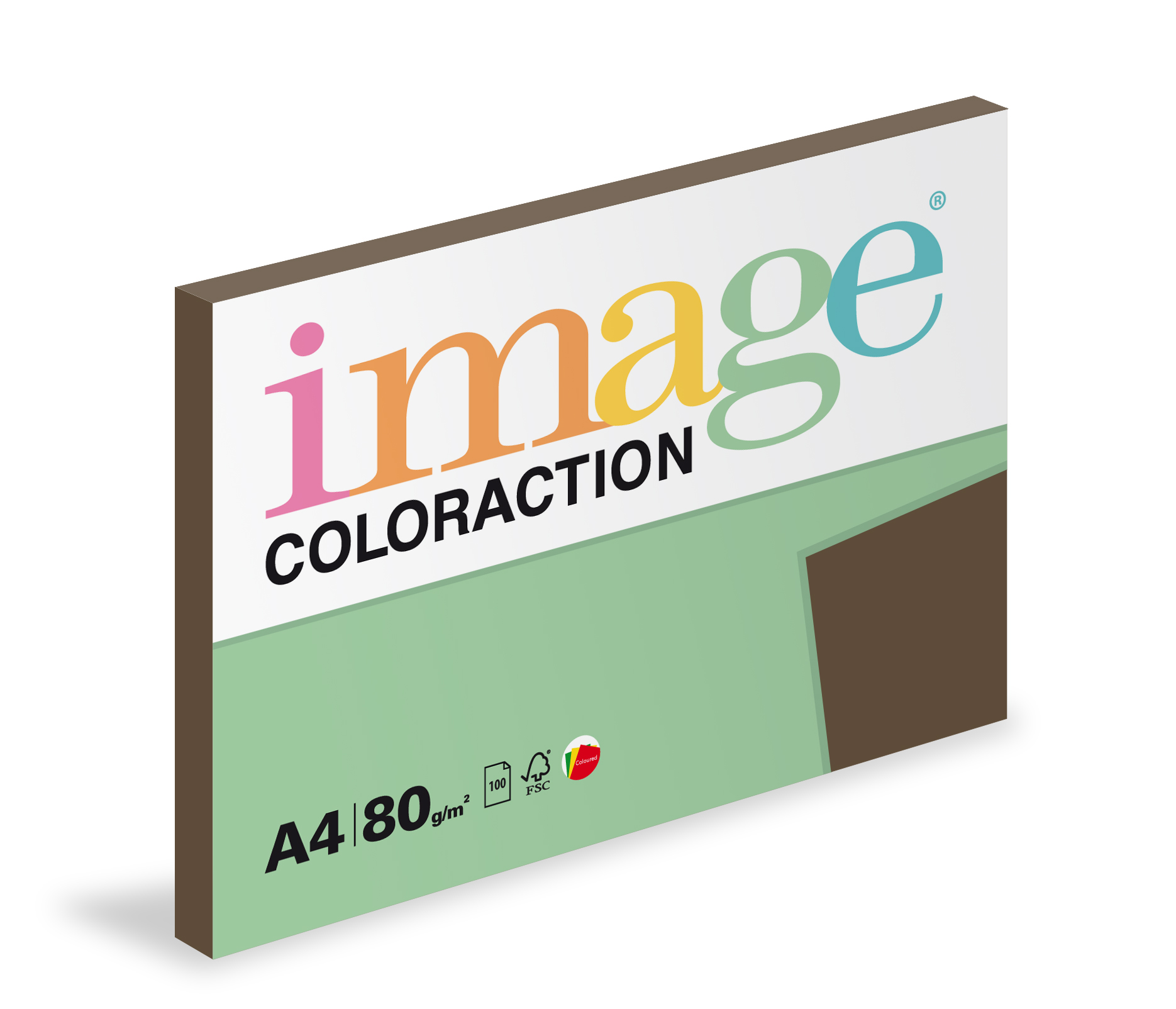 Coloraction A4  80g    Brown 486038