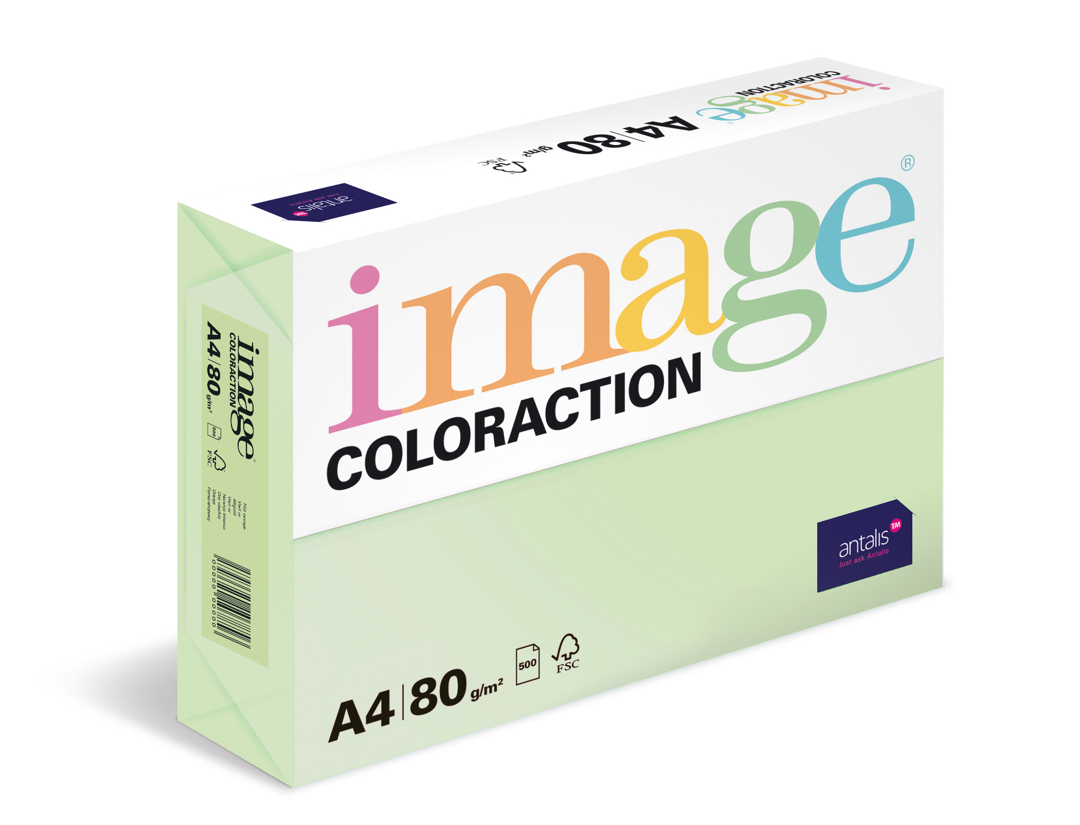 Coloraction A4 80g Jungle/500 l 382025