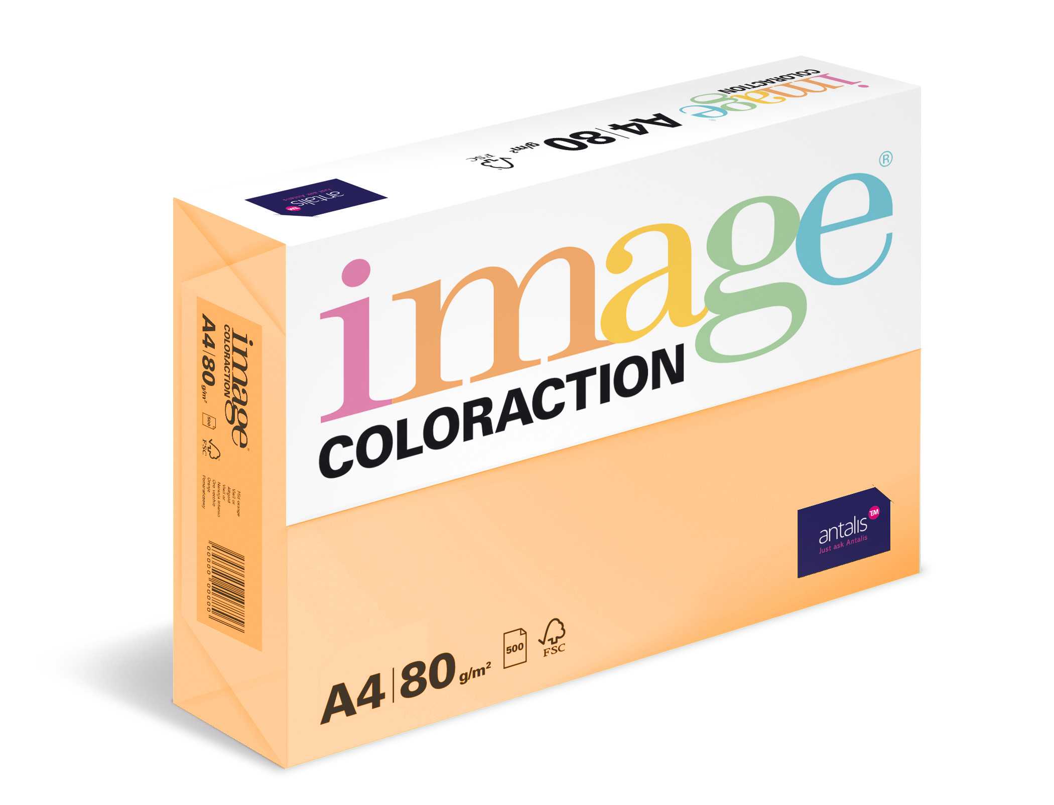 Coloraction A4 80g Savana/500 l 382022