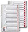 ESSELTE 100129 plast.rejstřík Maxi A4 A-Z