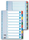 ESSELTE 100161 karton.rejstřík zes.Mylar A4 1-10
