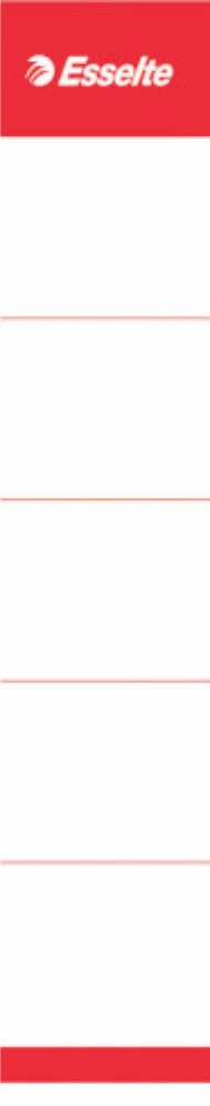 ESSELTE  810811 štítky pro pák.pořadač 50mm/10ks