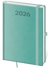 *H26  DPP422-08-26   Diář denní A5 Print Pop - světle zelená , 145x205