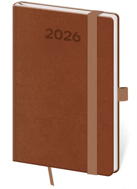 *H26  DPP436-16-26   Diář týdenní kapesní Print Pop - mousse , 90x140