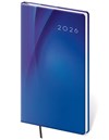 *H26  DV426-02-26   Diář týdenní kapesní Vario - 2 BLUE DESIGN , 80x150