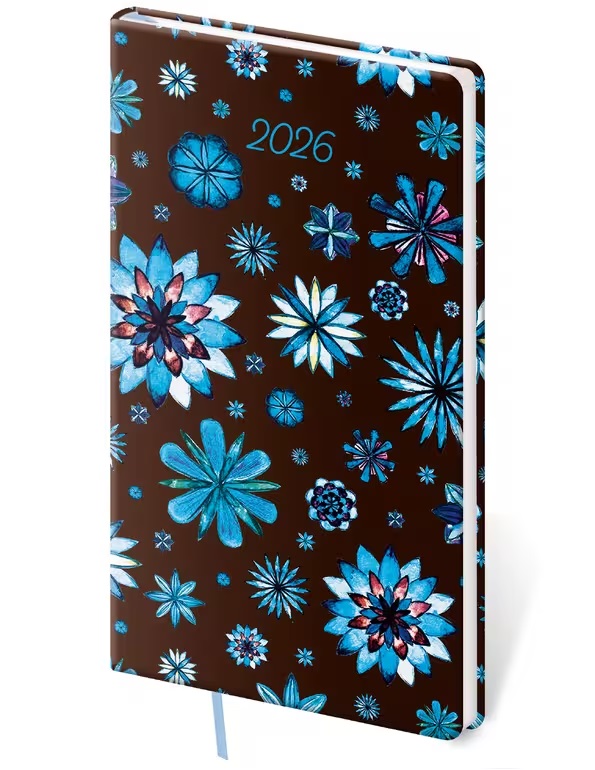 *H26  DV426-38-26   Diář týdenní kapesní Vario Lyra - Nocturno  , 80x150