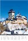 nástěnný kalendář  Naše hrady a zámky