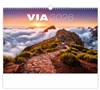 *H26  N133-26  nástěnný kalendář  Via , 450x315(70)