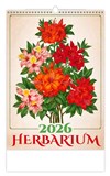 *H26  N144-26  nástěnný kalendář  Herbarium , 315x450(70)