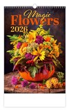 *H26  N145-26  nástěnný kalendář  Magic Flowers , 315x450(70)