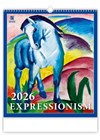 *H26  N251-26  nástěnný kalendář  Expressionism   NEW , 450x520(70)